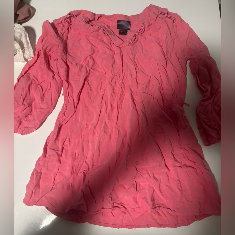 Small Motherhood Vibrant Pink Top